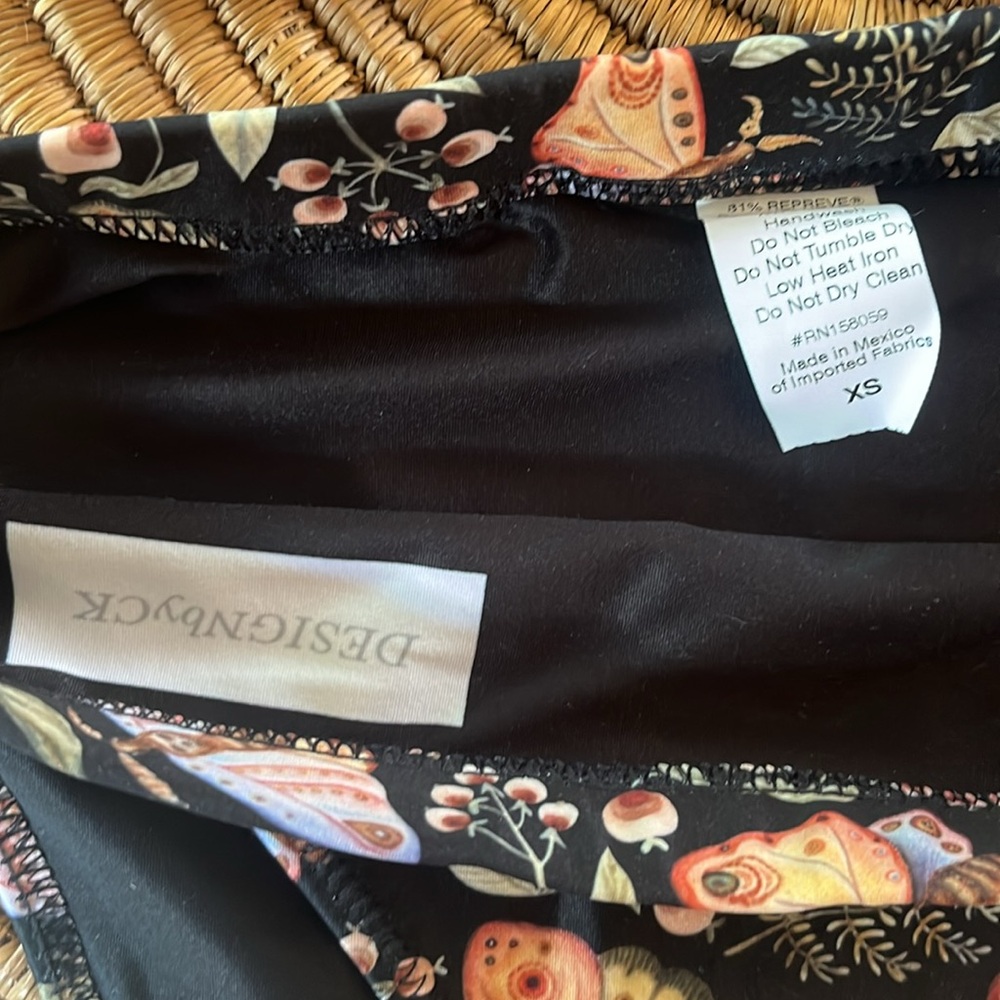 Cottage core bikini, floral with moths! - Picture 5 of 7